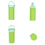 320ml/12OZ double wall insulated wide mouth bottle with hybrid lid B002