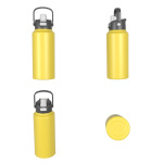 980ml/33OZ double wall insulated wide mouth bottle with  push-open lid B014