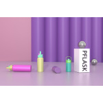 980ml/33OZ double wall insulated wide mouth bottle with  push-open lid B014