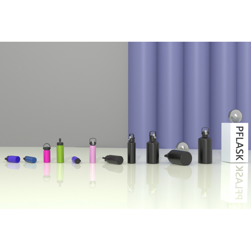 3800ml/128OZ double wall insulated wide mouth bottle with dual-function lid B011