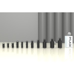 Бутылка 520 мл/18 унций с двойными стенками и широким горлом, с двухфункциональной крышкой B004