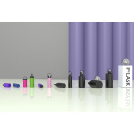 Бутылка 520 мл/18 унций с двойными стенками и широким горлом, с двухфункциональной крышкой B004