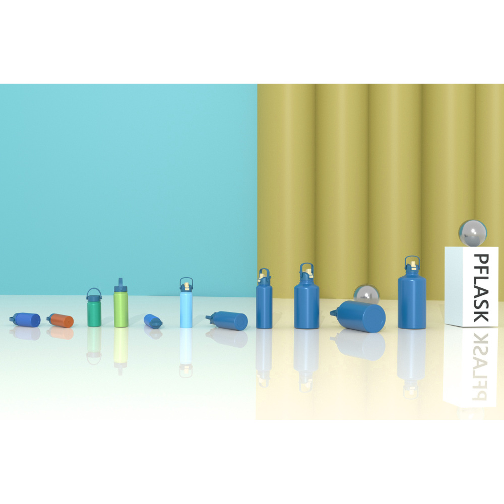 640ml/22OZ double wall insulated wide mouth bottle with easy-twist sport lid B005