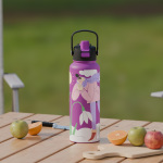 Бутылка 1140 мл/40 унций с двойными стенками и широким горлом, с двухфункциональной крышкой B008