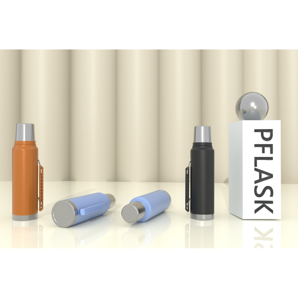 Термос с двойными стенками и двойной крышкой объемом 1220 мл/41 унция CW006