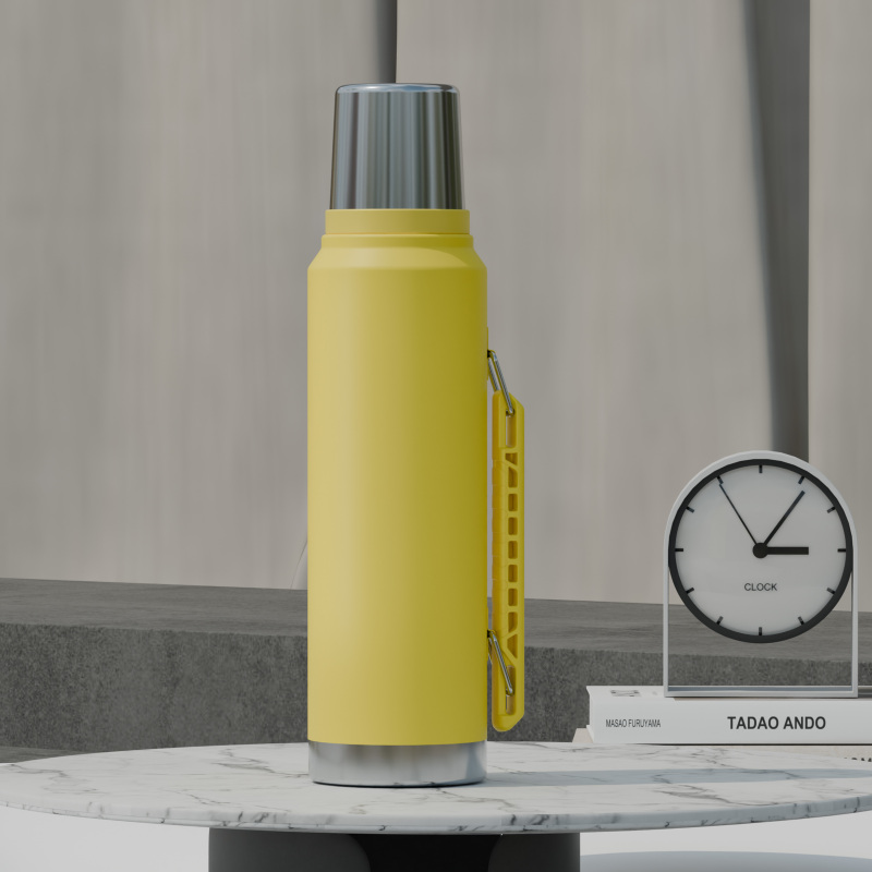 1220ml/41OZ double wall insulated vacuum flask with double lid CW006