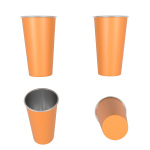 600ml/20OZ single-layer lip rolled cup C007