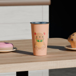 600ml/20OZ single-layer lip rolled cup C007