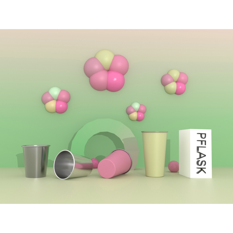 600ml/20OZ single-layer lip rolled cup C007