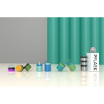 240 ml/8 oz einwandiger Lebensmittelbehälter mit Griffdeckel F001