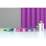 400 ml/14 oz doppelwandiger isolierter Lebensmittelbehälter mit Griffdeckel F004