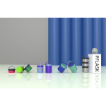 370ml13OZ single wall food container with handle lid F002