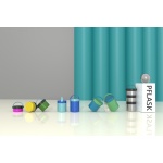 470ml/16OZ double wall insulated food container with handle lid F005