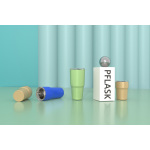 650ml/22OZ double wall insulated tumbler with spill proof slide lid T005