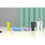 1170ml/40OZ double wall insulated mug with spill proof slide lid T029