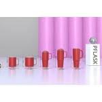 1170ml/40OZ double wall insulated mug with spill proof slide lid T026