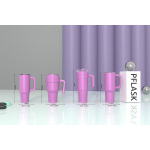 1140ml/39OZ double wall insulated mug with flip lid T028