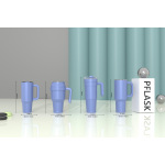 1200ml/41OZ double wall insulated mug with straw-available lid T027