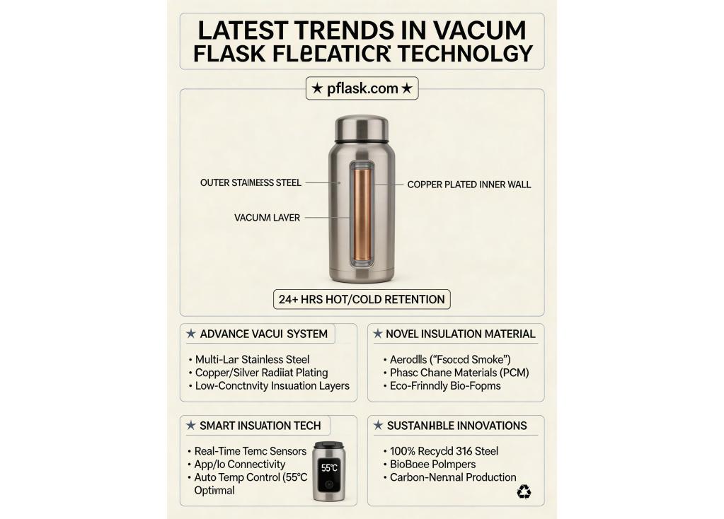 What are the latest trends in insulation technology for vacuum flasks and tumblers?