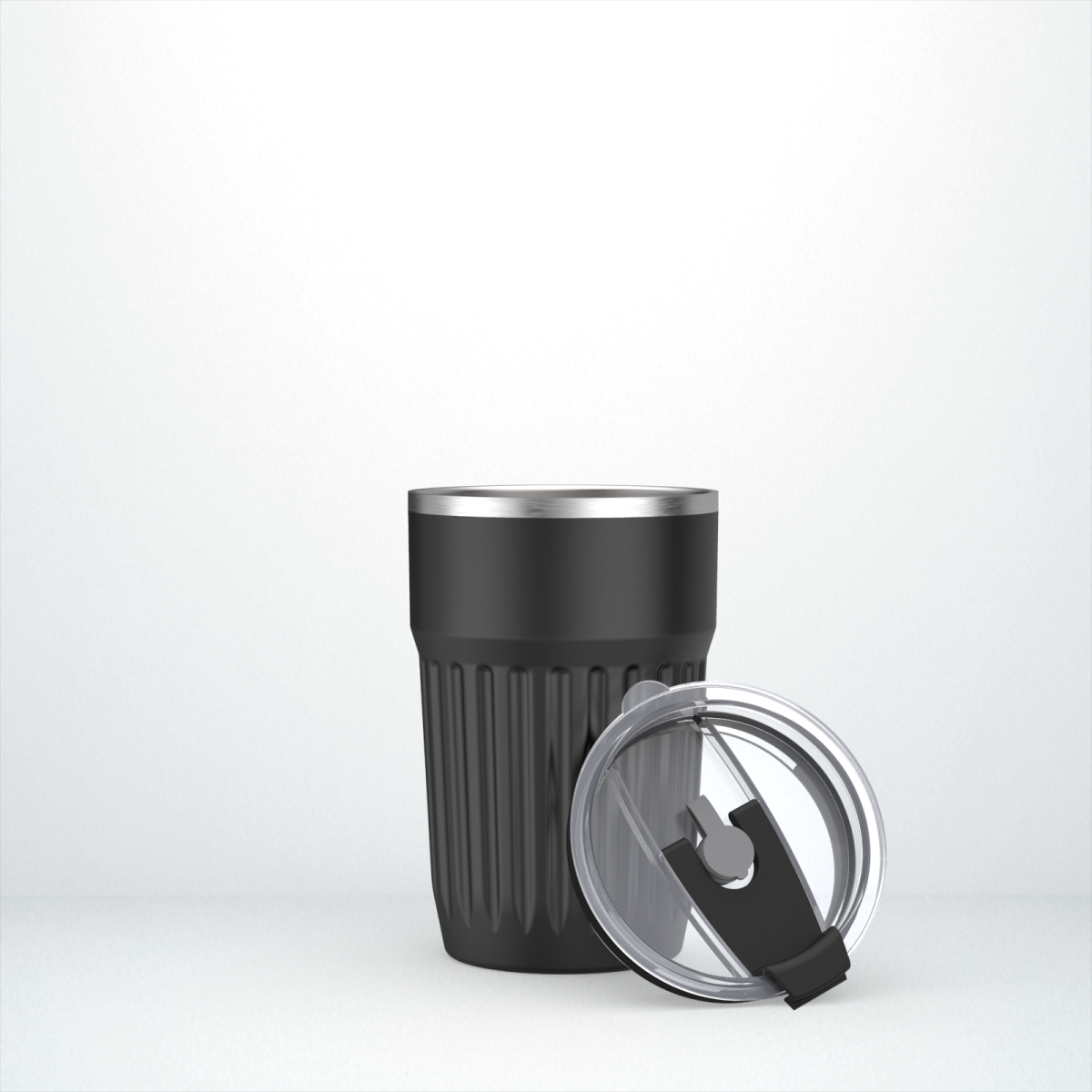 Vacuum Tumbler with Stripe | 12oz