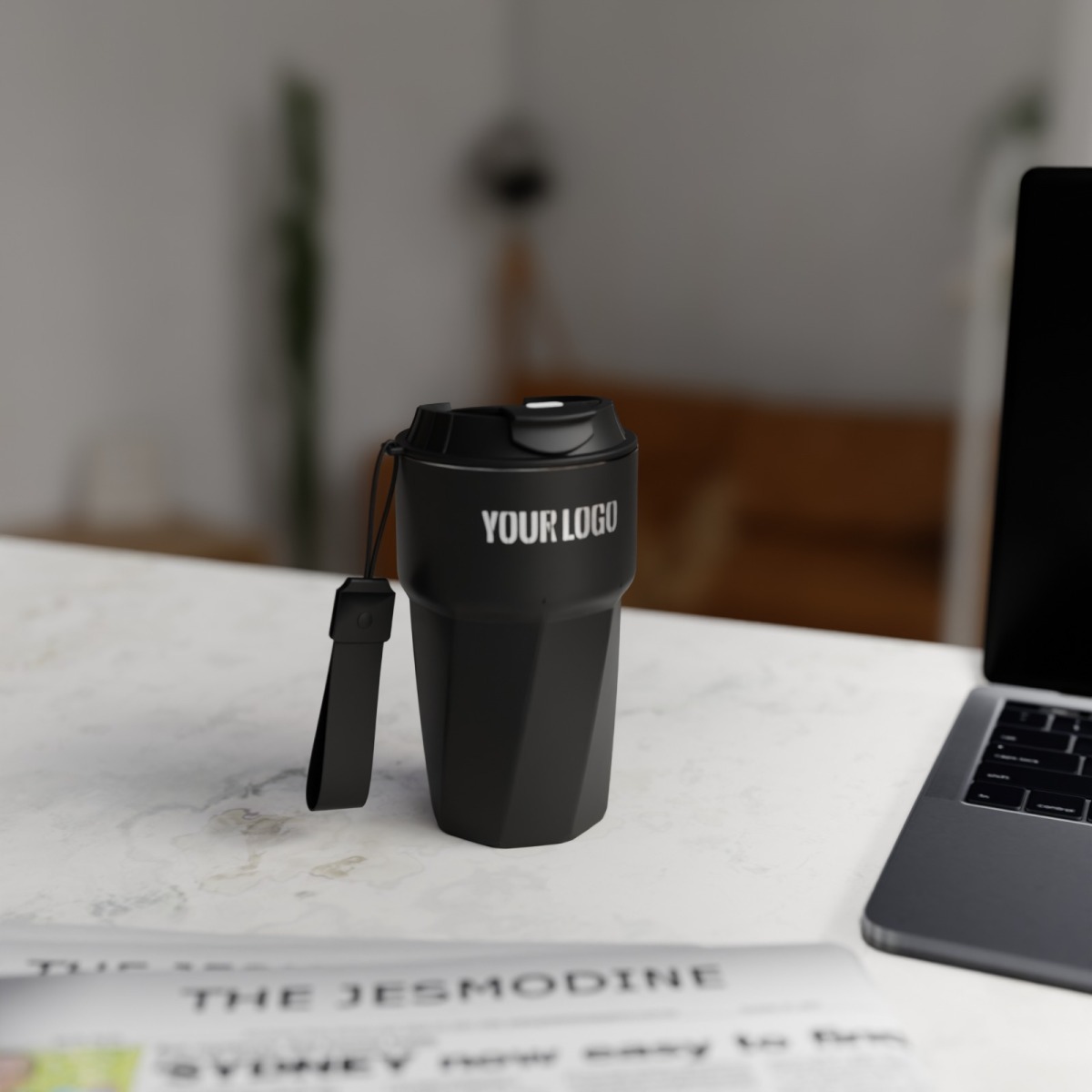 Twisted Insulated Coffee Mug | 14oz
