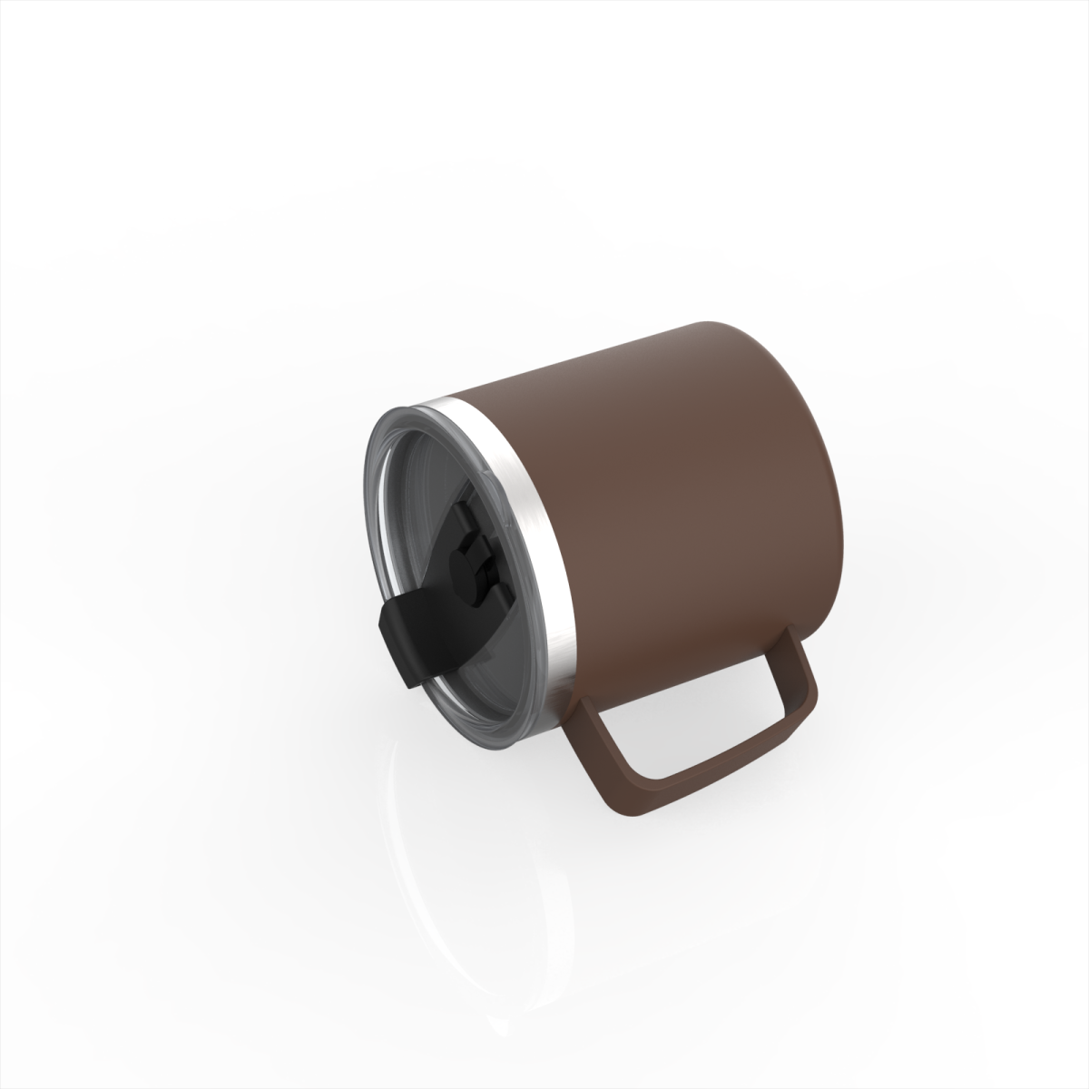 Coffee Mug with the Steel Handle | 14oz
