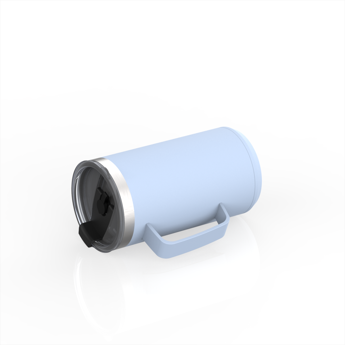 Coffee Mug with the Steel Handle | 24oz