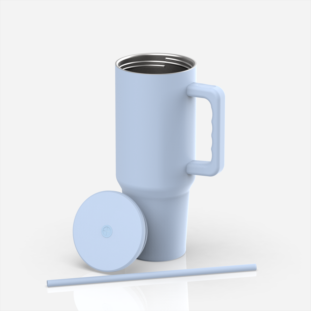 Quencher Vacuum Mug H6.0 with the Handle | 40oz