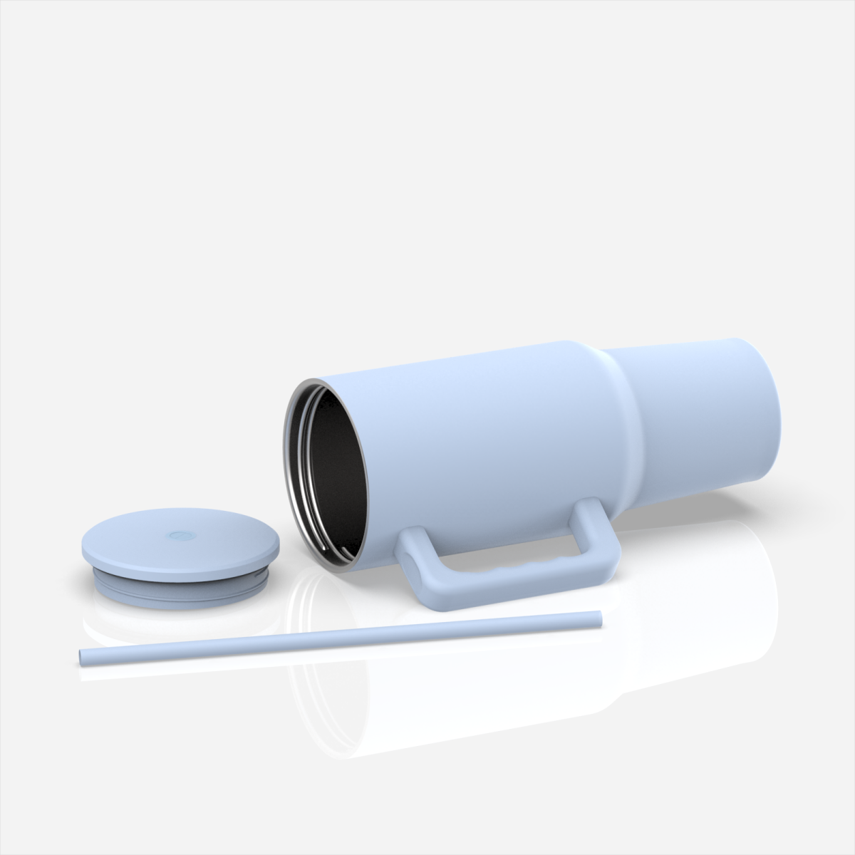 Quencher Vacuum Mug H6.0 with the Handle | 40oz