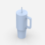 Quencher Vacuum Mug H6.0 with the Handle | 40oz