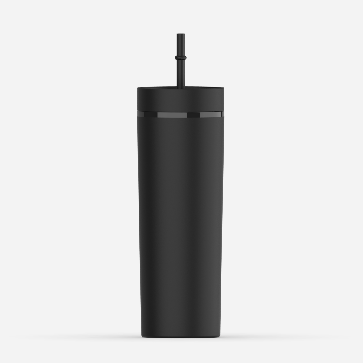 Double Wall Plastic Tumbler with the Straw | 20oz