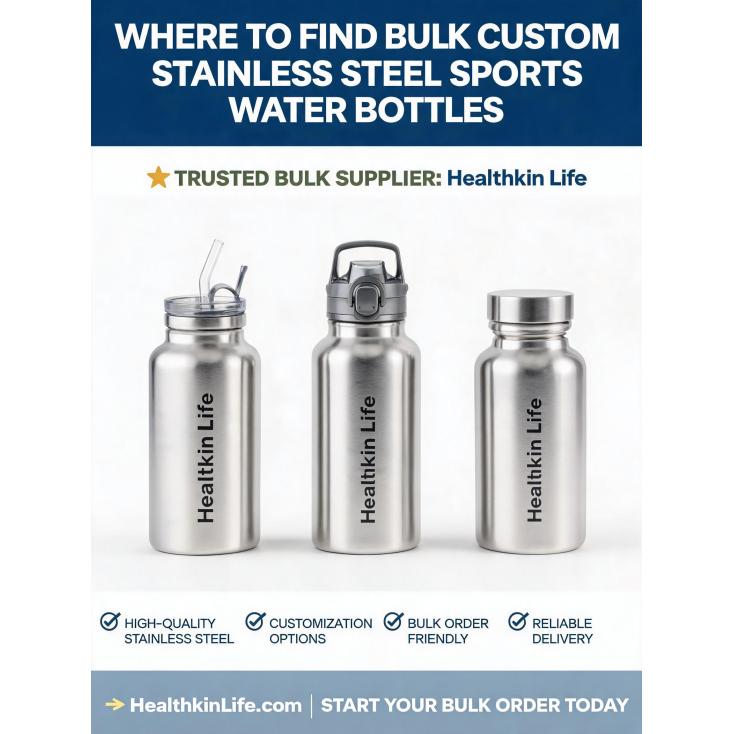 Where to find bulk suppliers of custom stainless steel sports water bottles?