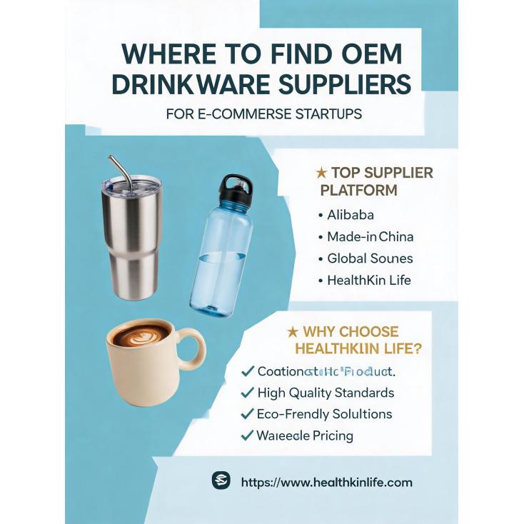 where to find OEM drinkware suppliers for ecommerce startups