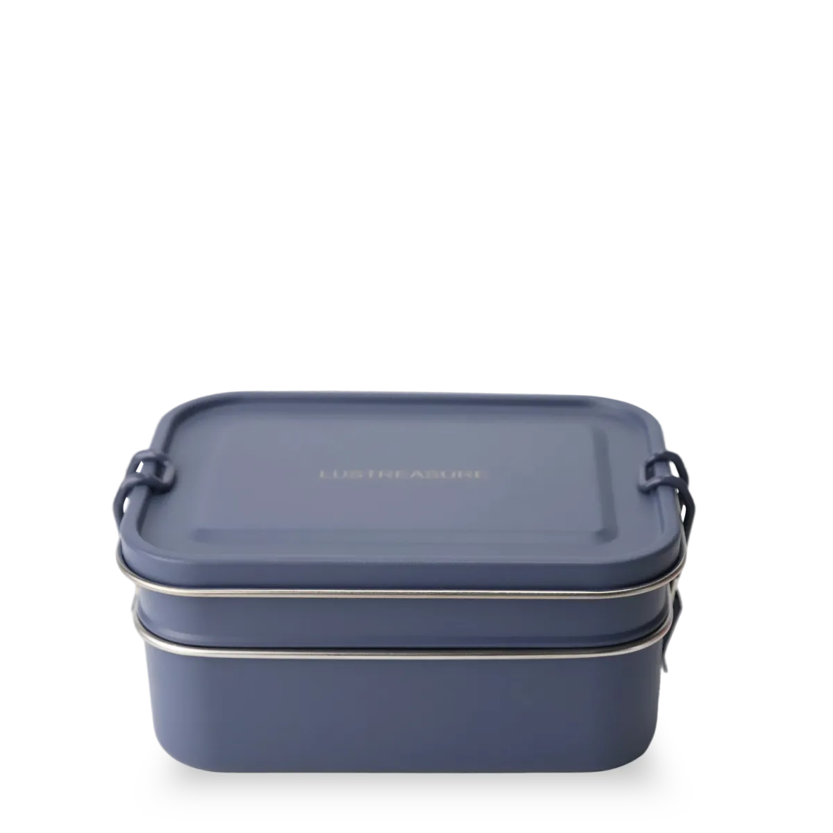 1700ml/57oz Stainless Steel 2 Layer Stacked Lunch box Customized Color