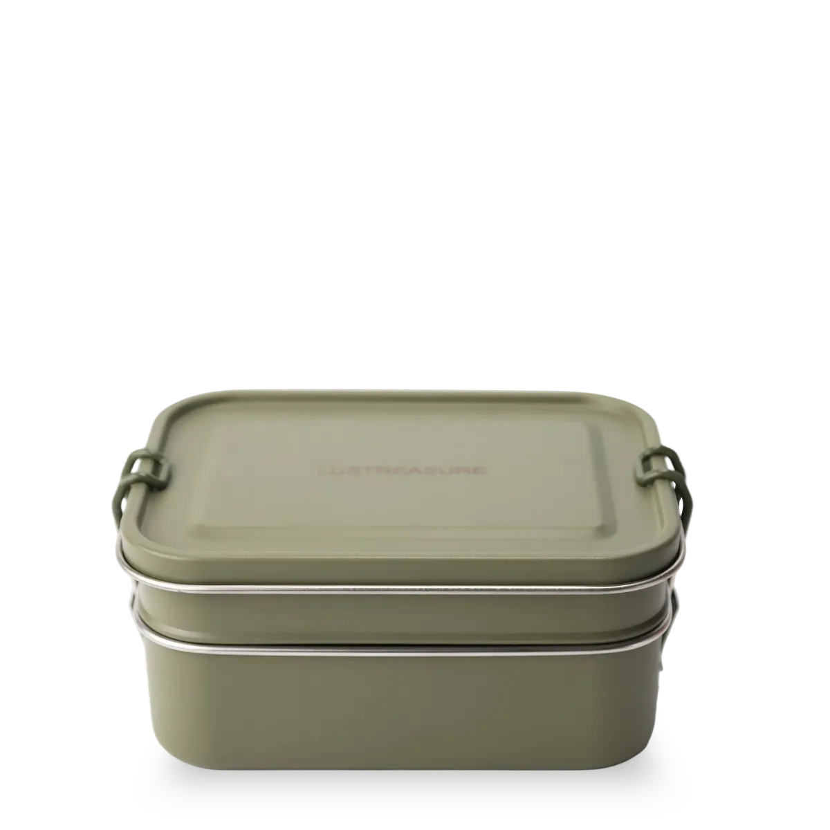 1700ml/57oz Stainless Steel 2 Layer Stacked Lunch box Customized Color