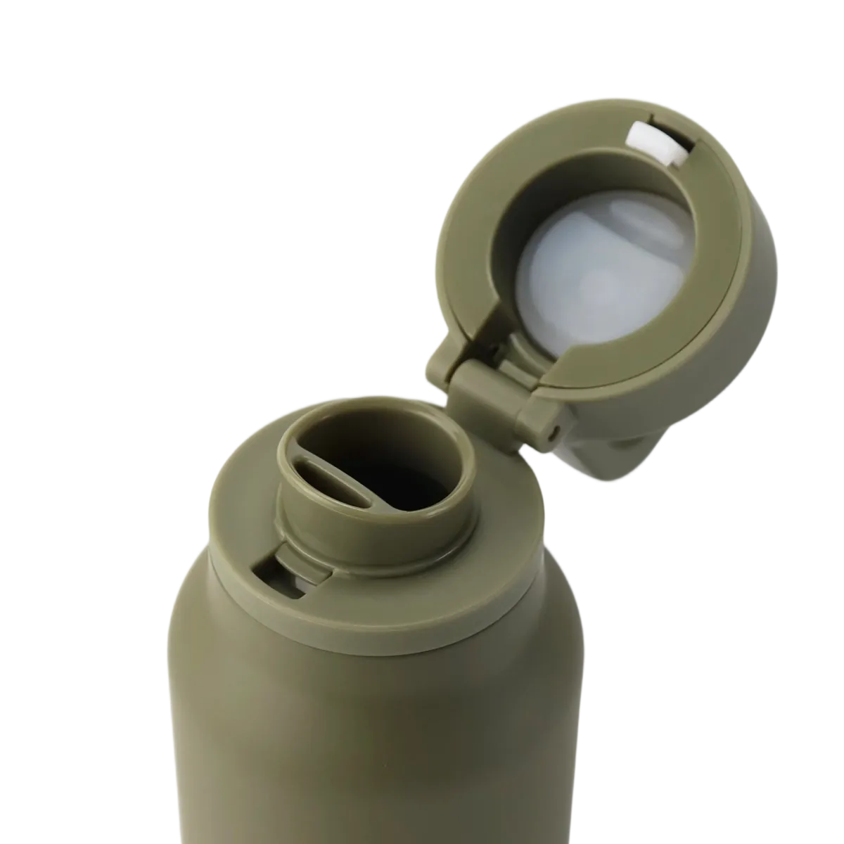 680ml/23oz Vacuum Insulated Stainless Steel Sport Bottle Bounced & Built-in Straw