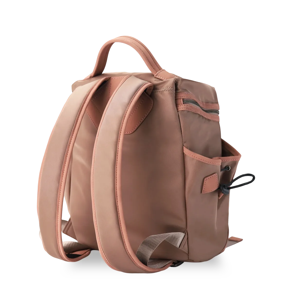 Fashion Backpack Waterproof Customized LOGO PU Leather Label