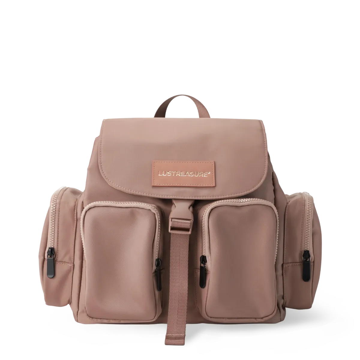 Fashion Nylon Backpack Multi - Pockets