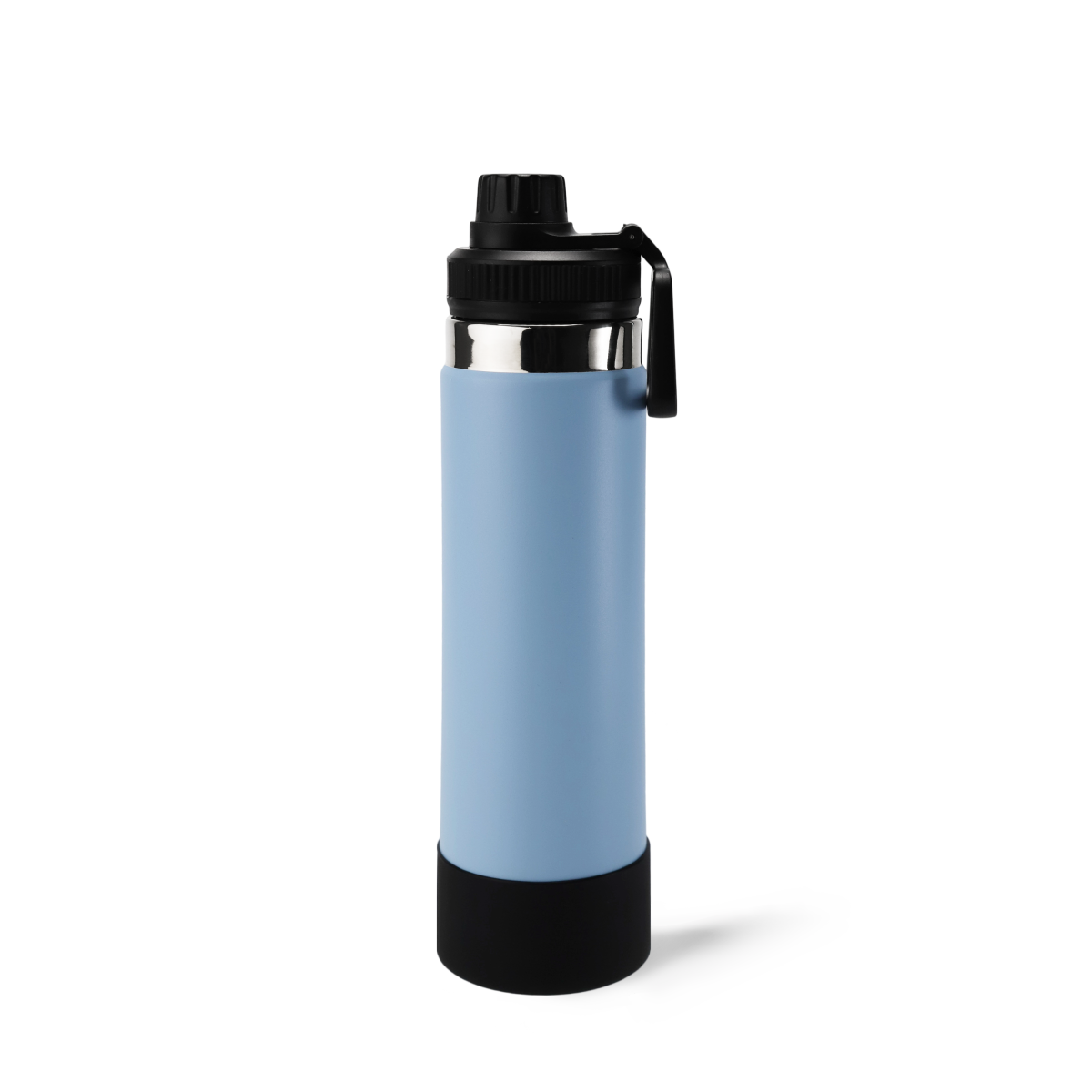 750ml/25oz Vacuum Insulated Stainless Steel Trendy Flask with Silicone Sleeve