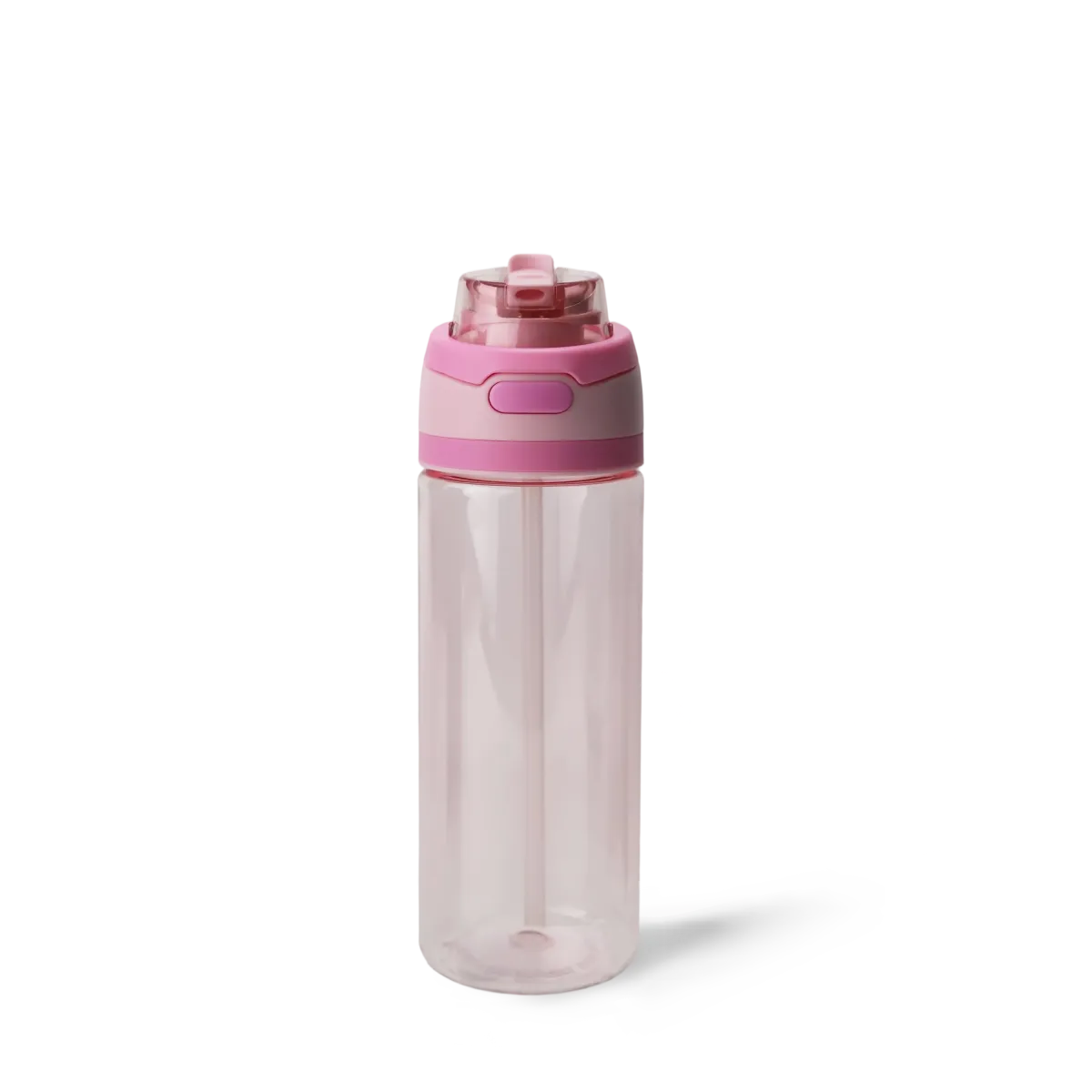 750ml/25oz RPET Plastic Travel Bottle Dual-functional Lid Eco-friendly