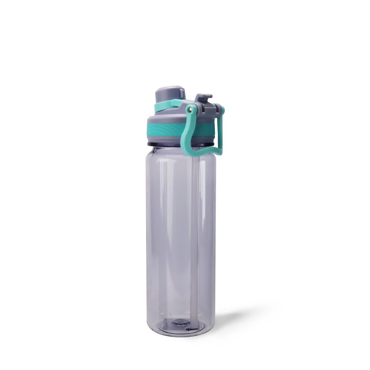 710ml/24oz RPET Plastic Sport Bottle Dual-Functional Lid