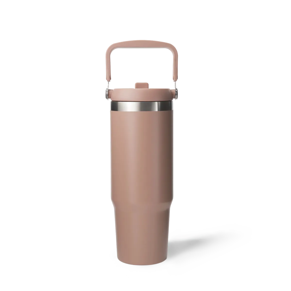 890ml/30oz Vacuum Insulated Stainless Steel Straw Tumbler