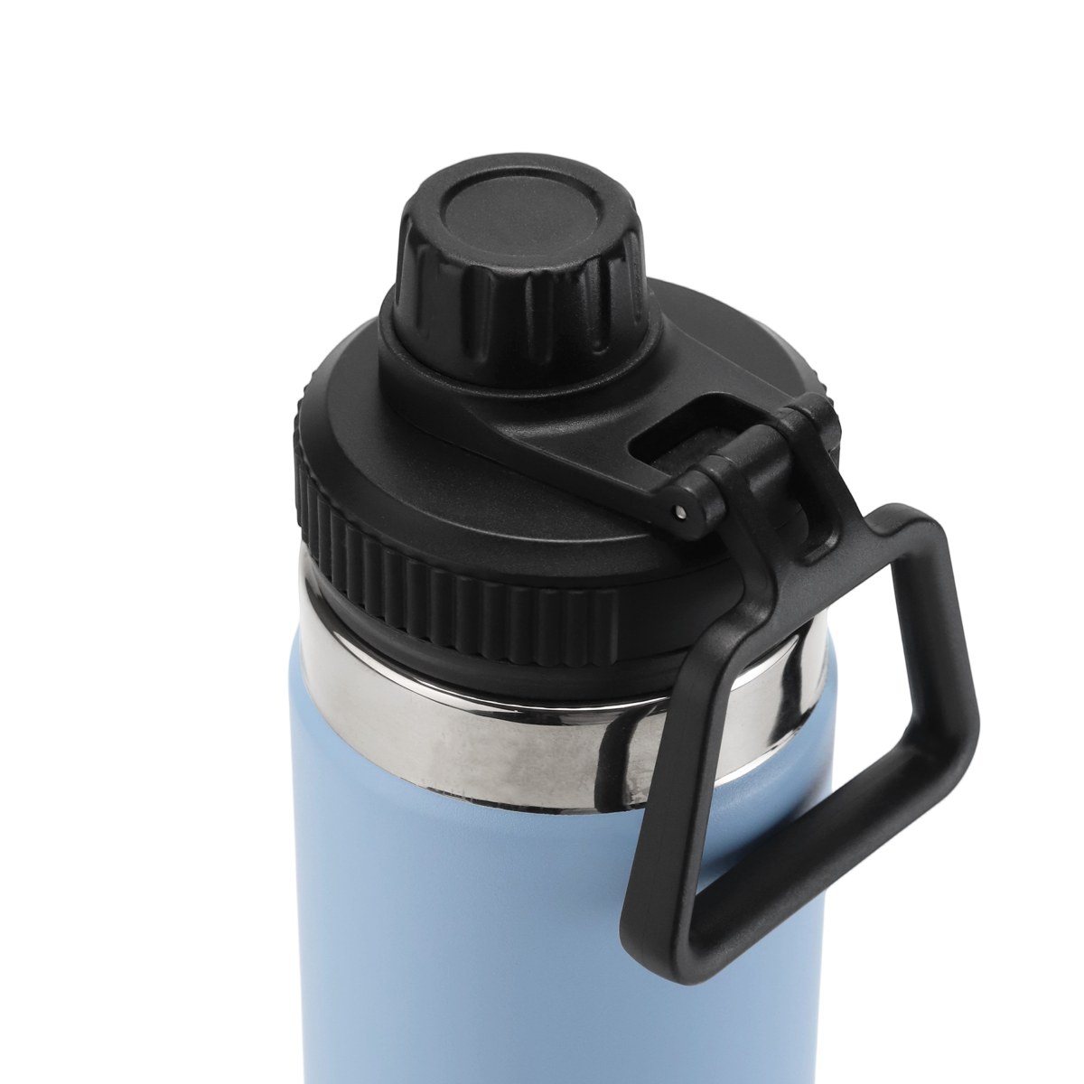 750ml/25oz Vacuum Insulated Stainless Steel Trendy Flask with Silicone Sleeve