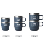 YEDI American Style 4 oz 6 oz 10 oz Stainless Steel Double Wall Vacuum Travel Stackable Mug Ceramic Lining Coffee Cup