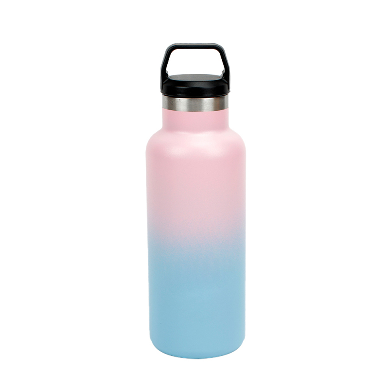 YEDI 12/16oz Stainless Steel Vacuum Insulated Sports Water Bottle with Standard Mouth for Sports & Outdoors