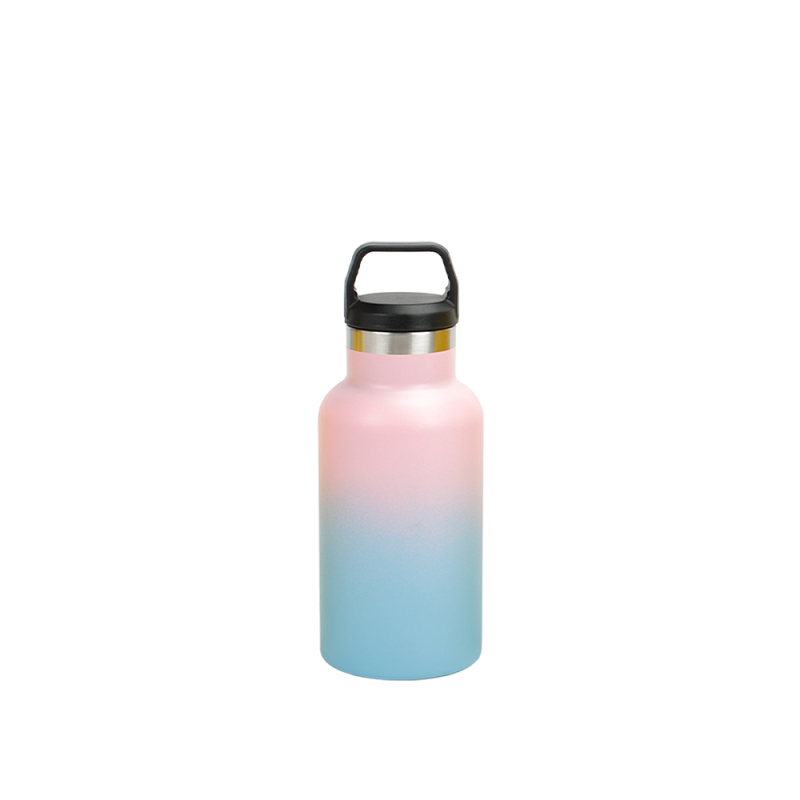 YEDI 12/16oz Stainless Steel Vacuum Insulated Sports Water Bottle with Standard Mouth for Sports & Outdoors