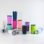 Wholesale 20oz Rainbow Stainless Steel Insulated Travel Tumbler Reusable Car Coffee Mug Lid for Laser Vacuum Flasks Thermoses