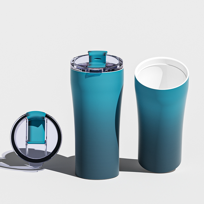 Bouteille d'eau YEDI 12 oz 15 oz, nouvelle bouteille d'eau à double paroi personnalisée 2025, gobelet en acier inoxydable