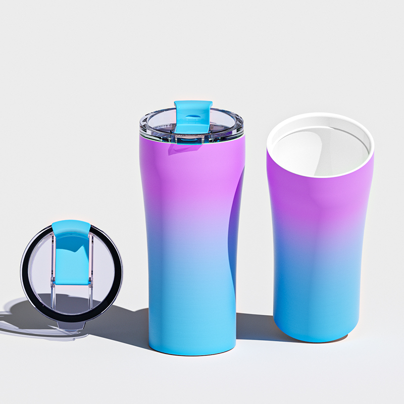 Bouteille d'eau YEDI 12 oz 15 oz, nouvelle bouteille d'eau à double paroi personnalisée 2025, gobelet en acier inoxydable