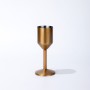 100ml Stainless Steel Champagne Flutes Custom Color Rubber Base Available